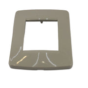 Placca 2P grigio chiaro Luna Bticino