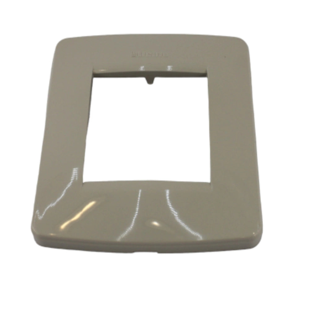 Placca 2P grigio chiaro Luna Bticino