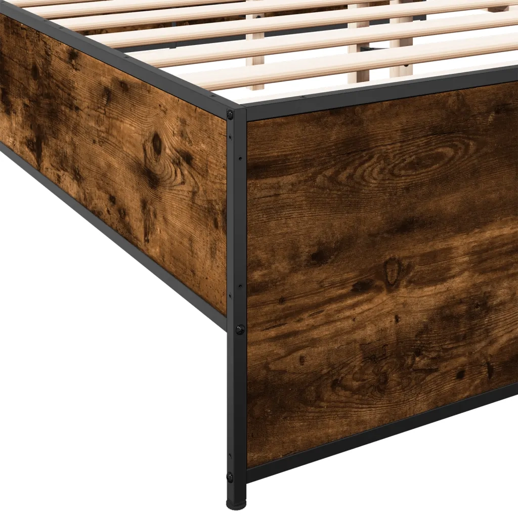 Giroletto Rovere Fumo 120x190 cm in Legno Multistrato Metallo 3279909