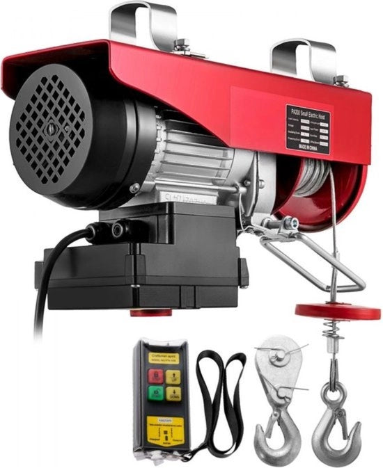Cavo elettrico trainante 100kg/200kg 480W con comando a distanza wireless Cavo elettrico trainante con pompa 12m/min