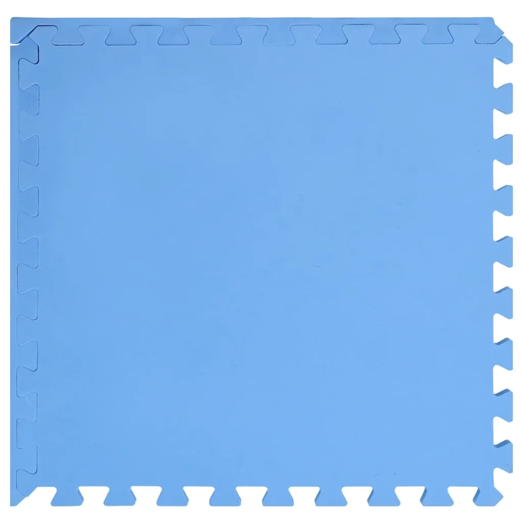 Tappetino a Incastro 6 pz 2,16 m² in Schiuma EVA Blu 92464