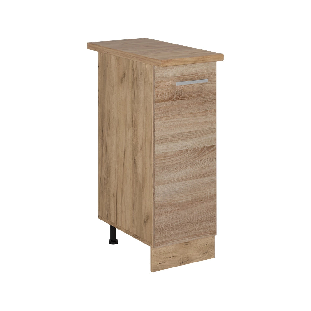 Vicco Armadio cucina dispensa alto Sonoma 30 cm , PL Rovere