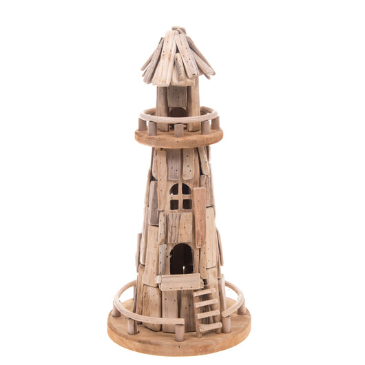 Modellino Faro in Legno H 42 cm