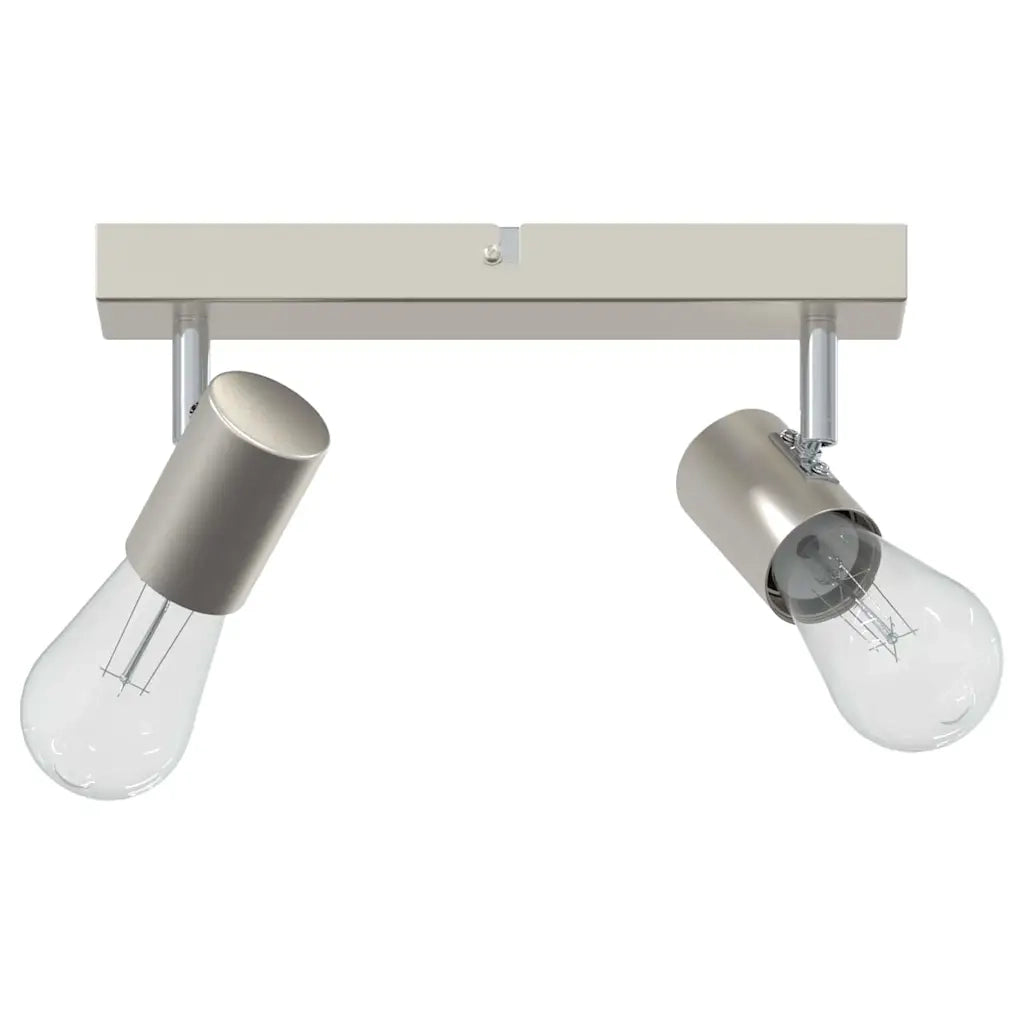 Faretto da soffitto Nichel 26 x 6,5 x 11,5 cm Metallo CFW4045197