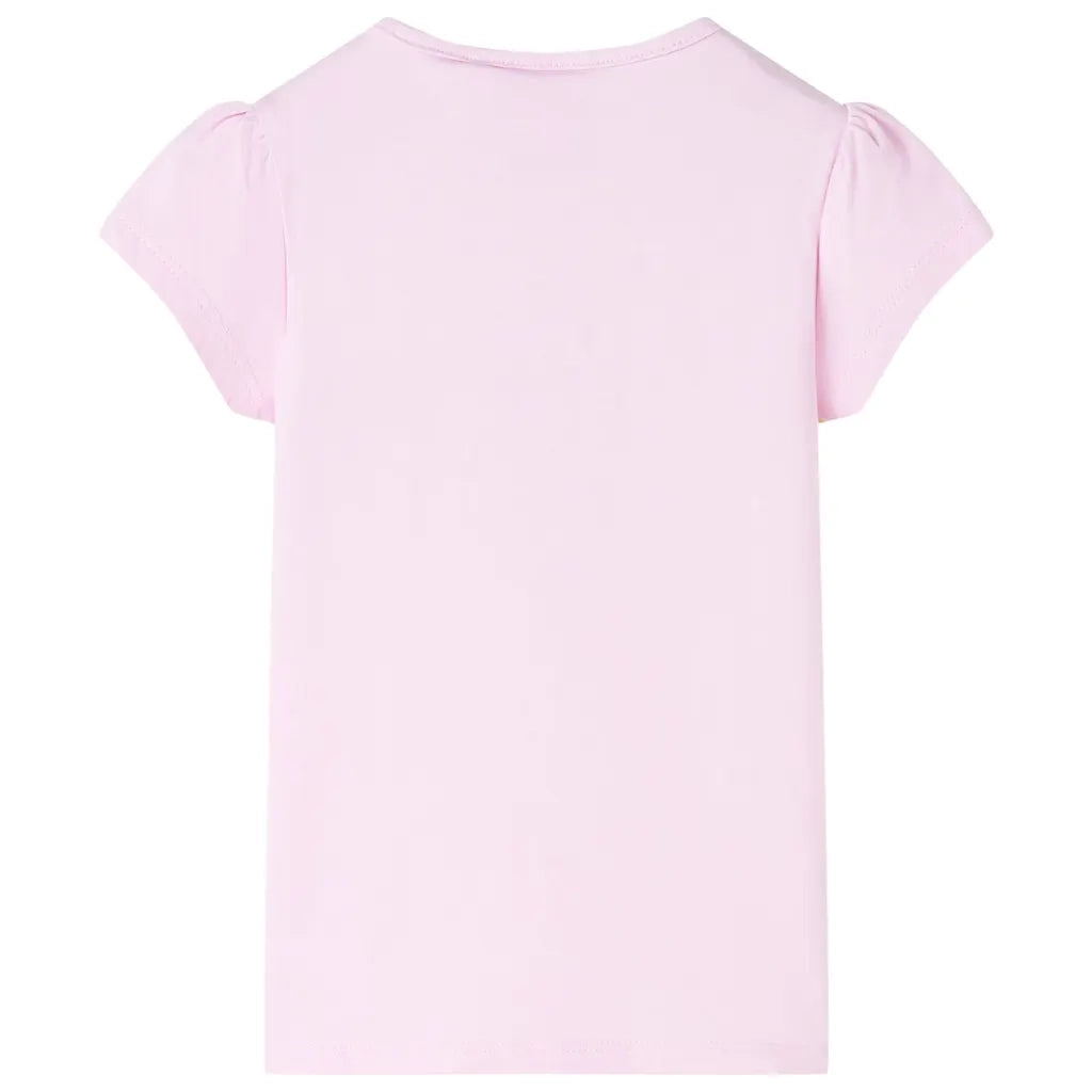 Maglietta da Bambina Rosa Chiaro 116