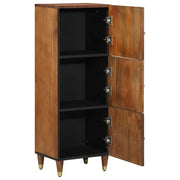 Credenza | Madia | Buffet da pranzo | Armadio da pranzo Marrone 40 x 33 x 110 cm Legno di mango massello