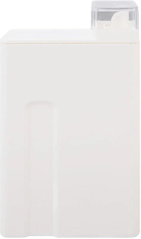 Dispenser per sapone - Contenitore riutilizzabile - Bianco - Per prodotti per la cura - Adatto per la stanza da bagno e la cucina