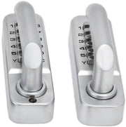 Combinazione a Scatto Acqua-Resistente - Scatto Meccanico - Maniglione a Due Facce - Scatto per Porte - Installazione Facile - Progetto Silenzioso