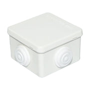 Scatola di derivazione 4 ingressi 80x80x50mm IP44
