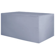 Copertura impermeabile per mobili da giardino Tessuto rivestito in PVC grigio 169 x 88 x 83 cm