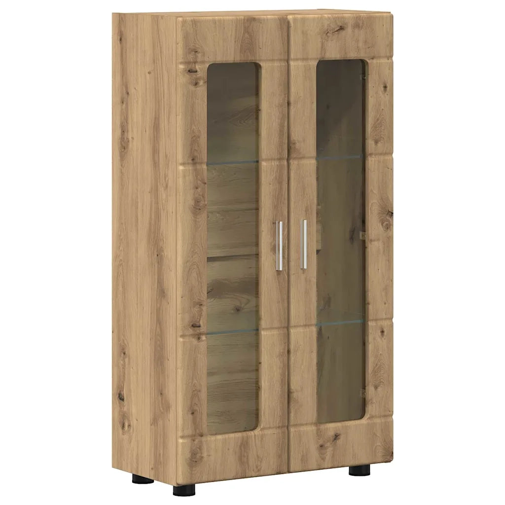 Set mobile TV FLORIN 3 pcs Rovere artigianale Legno multistrato 3397963