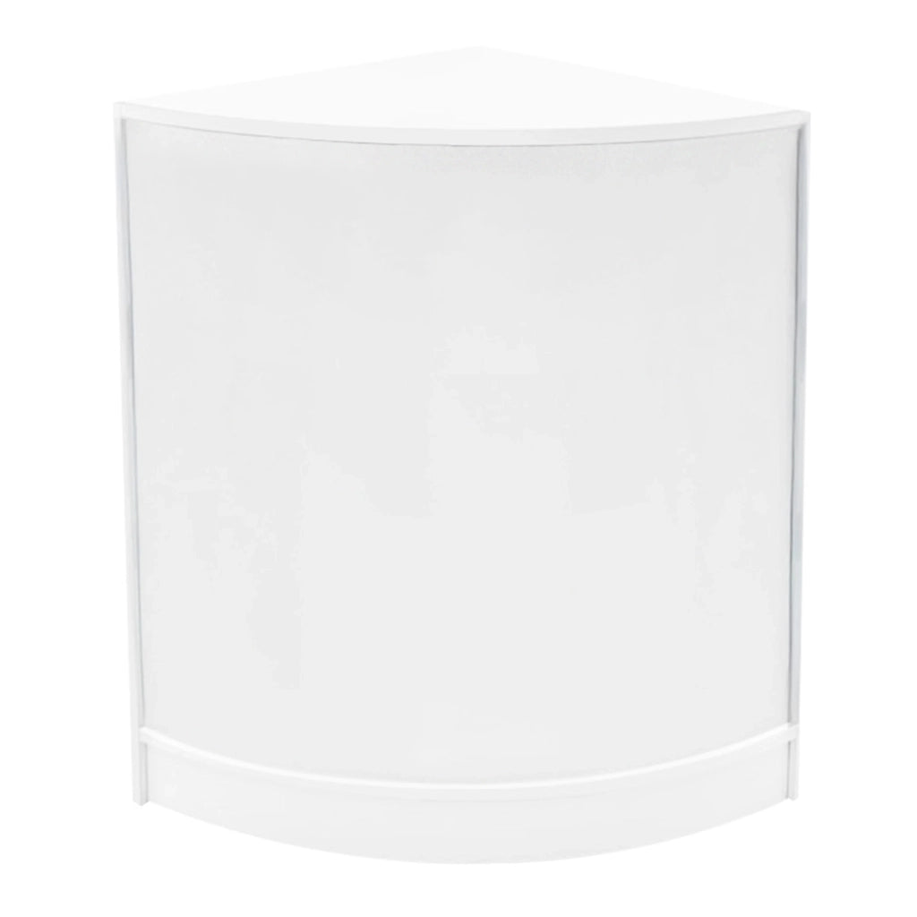 Set Banconi Bianco Selene LED C1500 CM60 con Serratura e Vetrina Espositiva