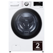 LG F0P3020TSWC Lavatrice capacità XL 20kg AI DD™ Serie P3, Classe B, 1000 giri, TurboWash 360, Vapore, Wi-Fi, White