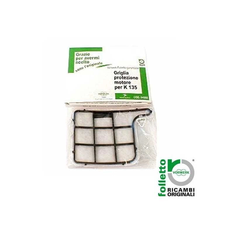 Griglia protezione motore FOLLETTO VK 135 136 originale - Vorwerk Originali