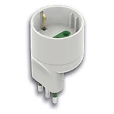 Link Led Adattatore Schuko 16AT Bianco