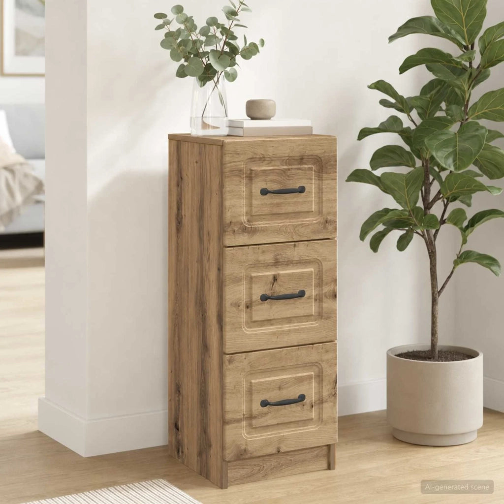 Mobile con Cassetti 33 x 34,5 x 87 cm Legno ingegnerizzato 895774