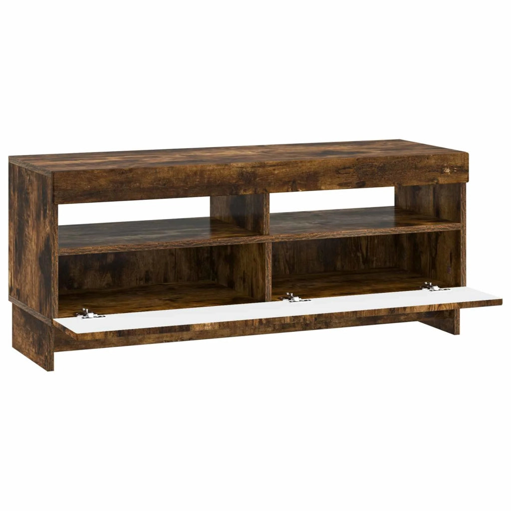 Mobile TV LED Rovere Fumo Legno ingegnerizzato 896110