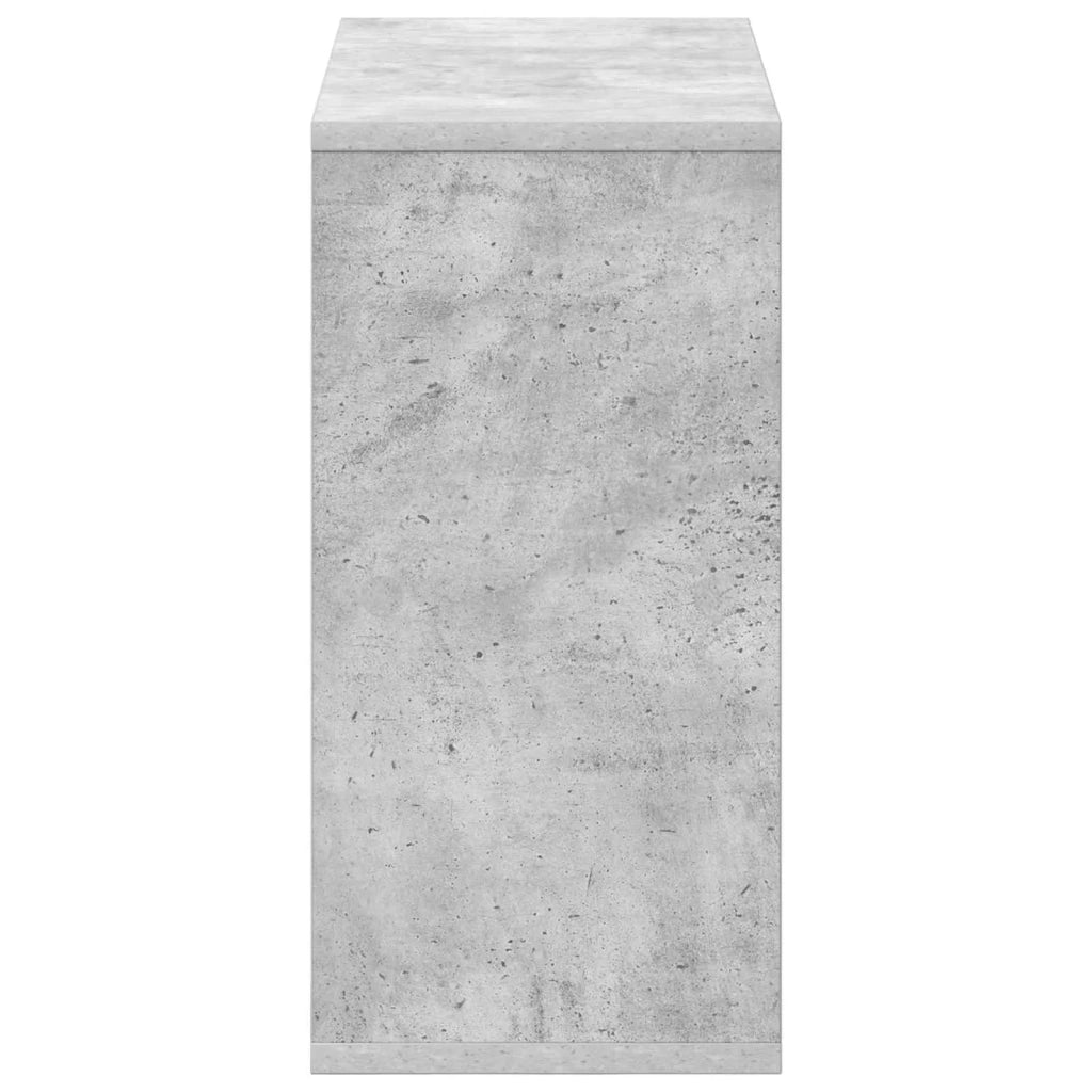 Credenza con cassetto Grigio cemento 49,5 x 22 x 47 cm 8000527