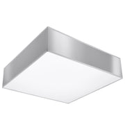 Plafoniera soffitto Pure Lume Anubis 35cm grigia 2xE27