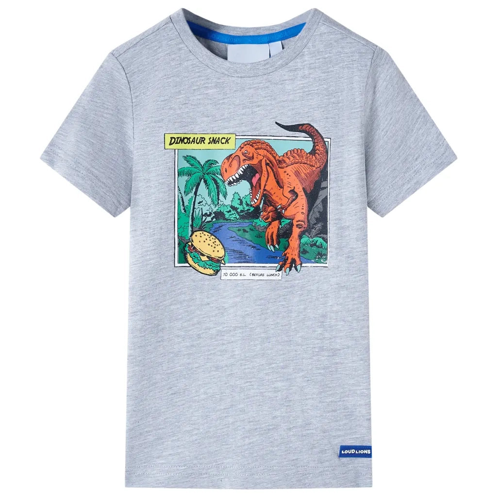 Maglietta per Bambini Grigia 128