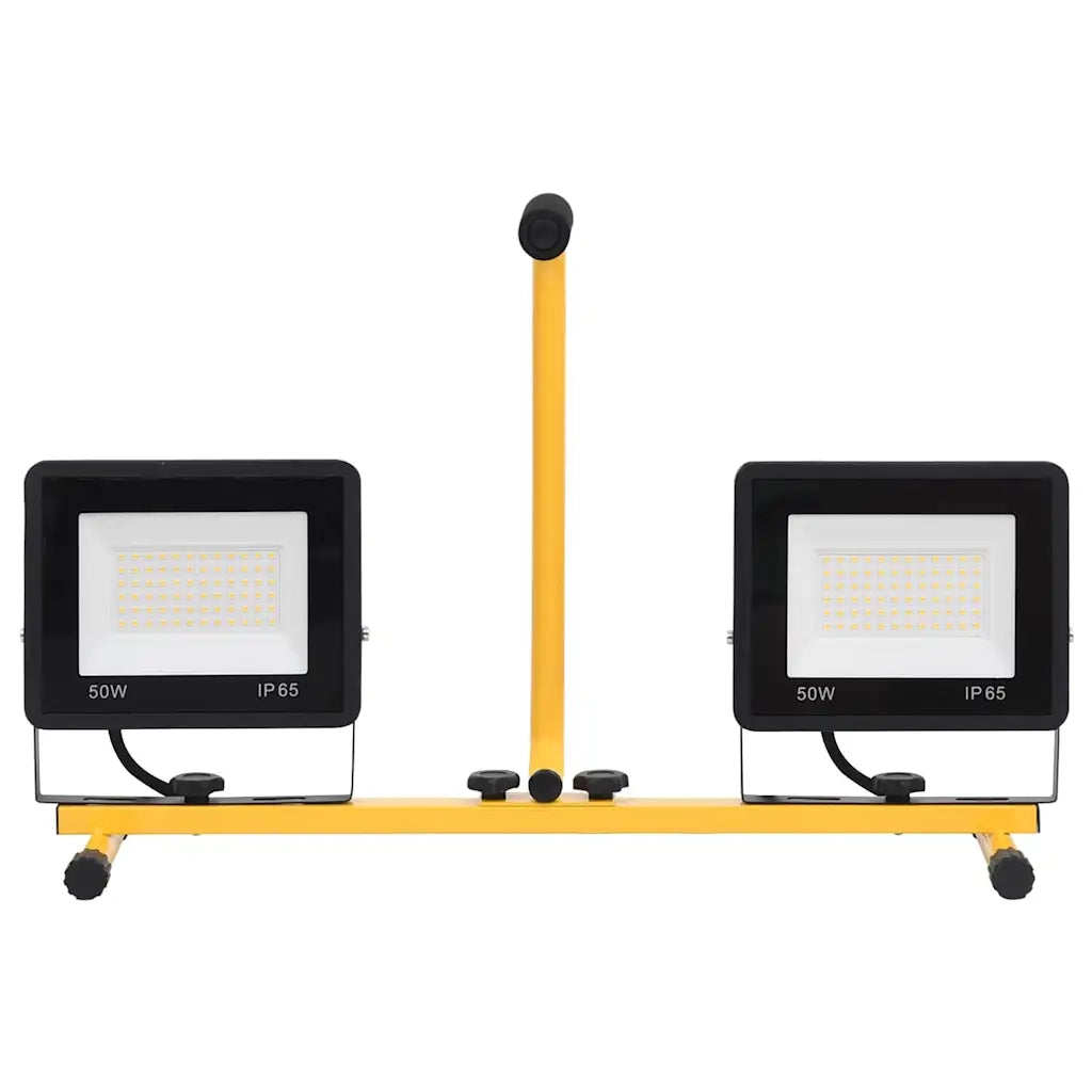 Faretto a LED con Maniglia 2x50 W Bianco Caldo CFW5389263