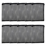 Sac di filtraggio 10 pezzi - Tessuto in poliestere resistente alle abrasioni - Adatto per acquario/piscina/lago - Reticolo grosso/fino - Duraturo - Dimensioni 20/30/40 cm - Filtri per acqua