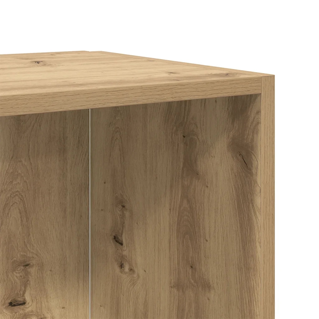 Mobile angolare classico e compatto dimensioni 33 x 33 x 132 cm in legno di rovere composito. Codice articolo: 02_0050931.
