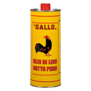 OLIO DI LINO COTTO PURO lt 1 gallo- 20 pezzi  - SPRINTCHIMICA