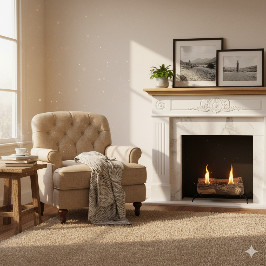 Braciere a Bioetanolo 2 Bruciatori 44x31x11cm Vannini Nero