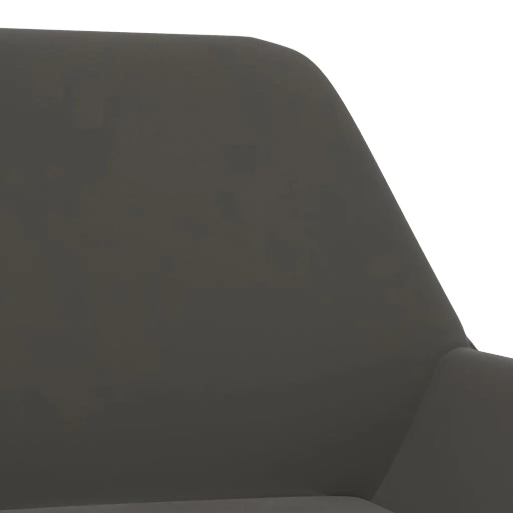 Sgabello da Bar Grigio Scuro in Velluto cod mxl 57402