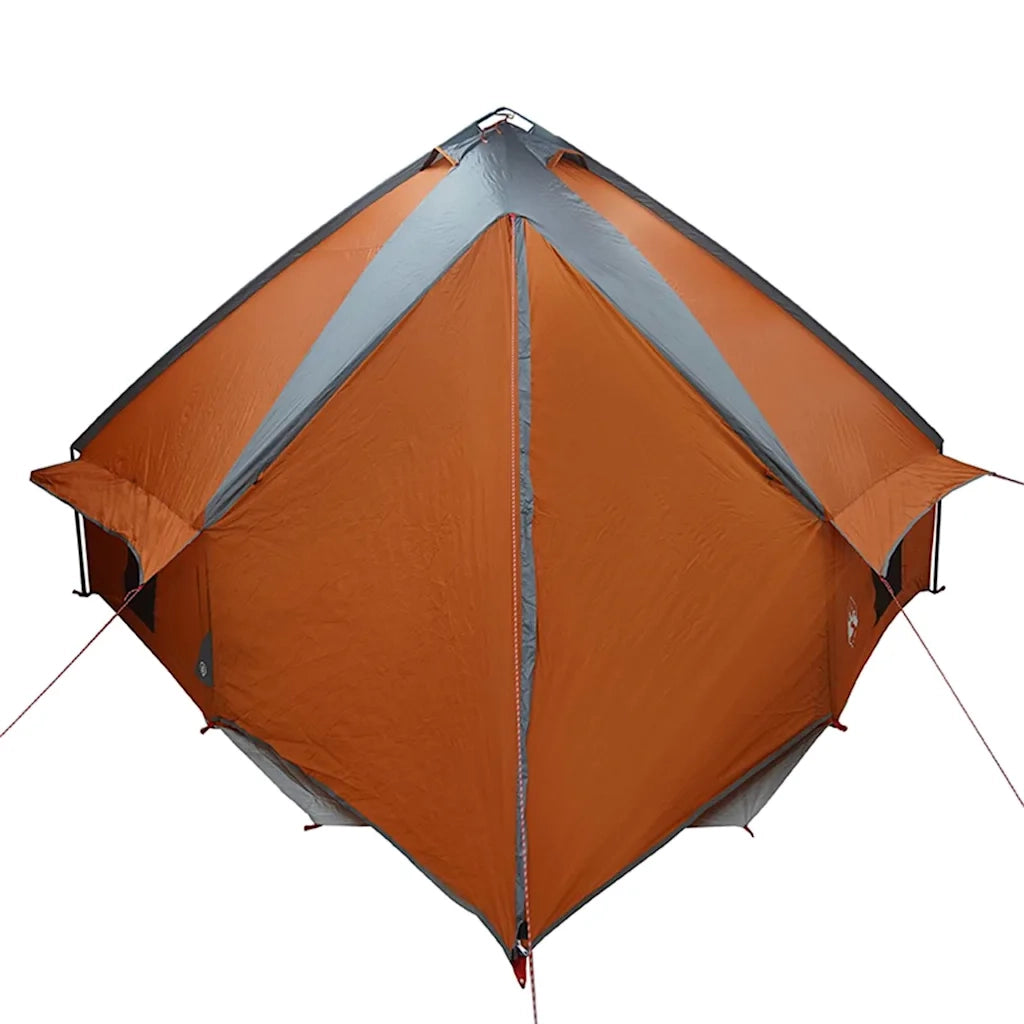 Tenda a teepee per 10 persone 10 persona Grigio e arancione 42004067