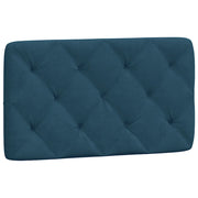 Cuscino Testiera Blu 90 cm in Velluto CFW9862419