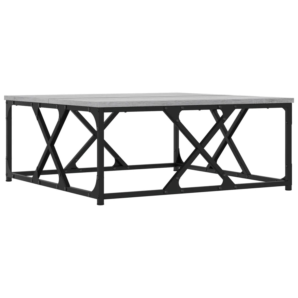 Tavolino da salotto | Tavolino da caff¨¨ | Tavolino da Soggiorno Grigio Sonoma 70x70x30 cm Legno Multistrato