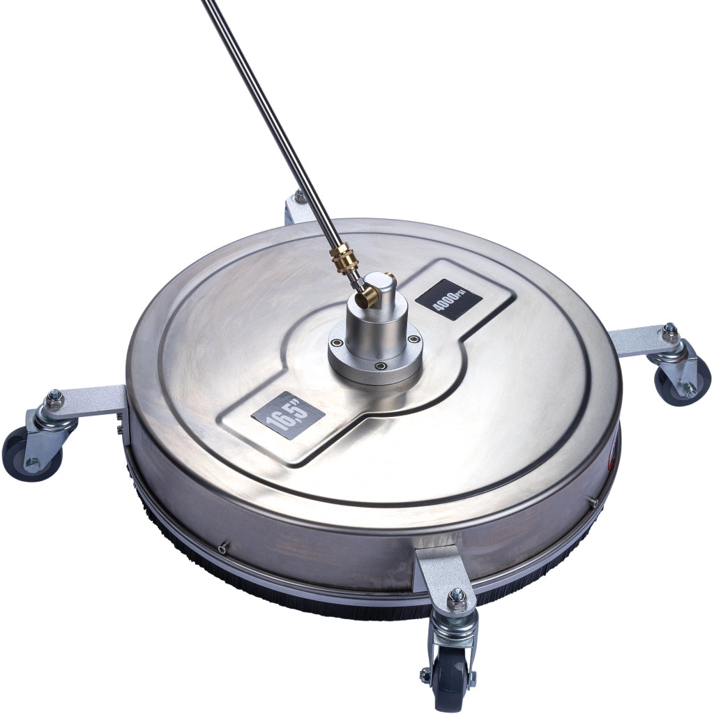 Spazzola Professionale T-Racer 16,5" – Acciaio Inox, 275 Bar | Attacco Rapido 1/4"