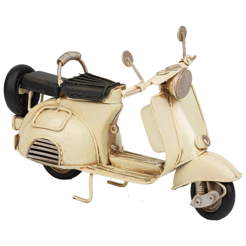 Moto in metallo marrone 18x7,5x11h