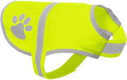 Vestone di Sicurezza con Alta Visibilità - Vestone Riflettente per Cani - Vestone per Cani con Disegno di Nido - Abbigliamento per Animali Domestici - Uomo - Giallo - Vestone per Cani