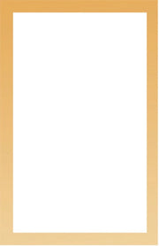 5 adesivi per display magnetici, cornice display magnetica in PVC, cornice per foto senza punte, adatta per certificati di sanita', decorazioni, foto, note, prescrizioni, istruzioni, formato A4, oro.