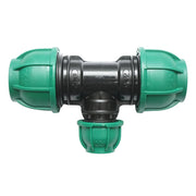 Raccordo a Compressione a "T" PN16-32mm X 20mm X 32mm per sistemi irrigazione Raccordo/Manicotto/Connettore Giunto a T per tubo irigazione