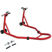 Supporto per moto con goupille regolabile ¨C zephmum ¨C rosso
