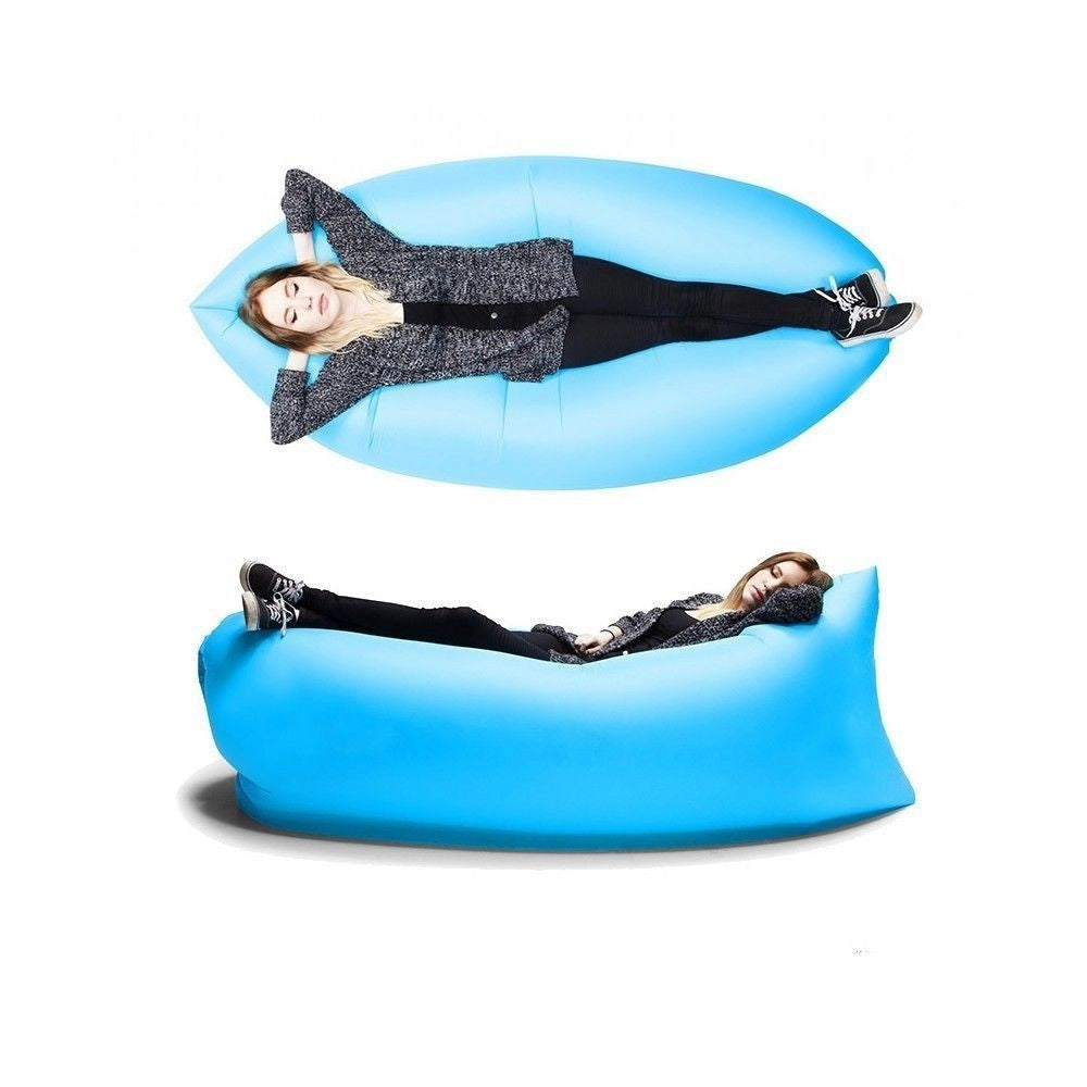 Trade Shop - Sofa Sacco Gonfiabile Materassino Spiaggia Aria Relax Piscina Divano Amaca Pouf -
