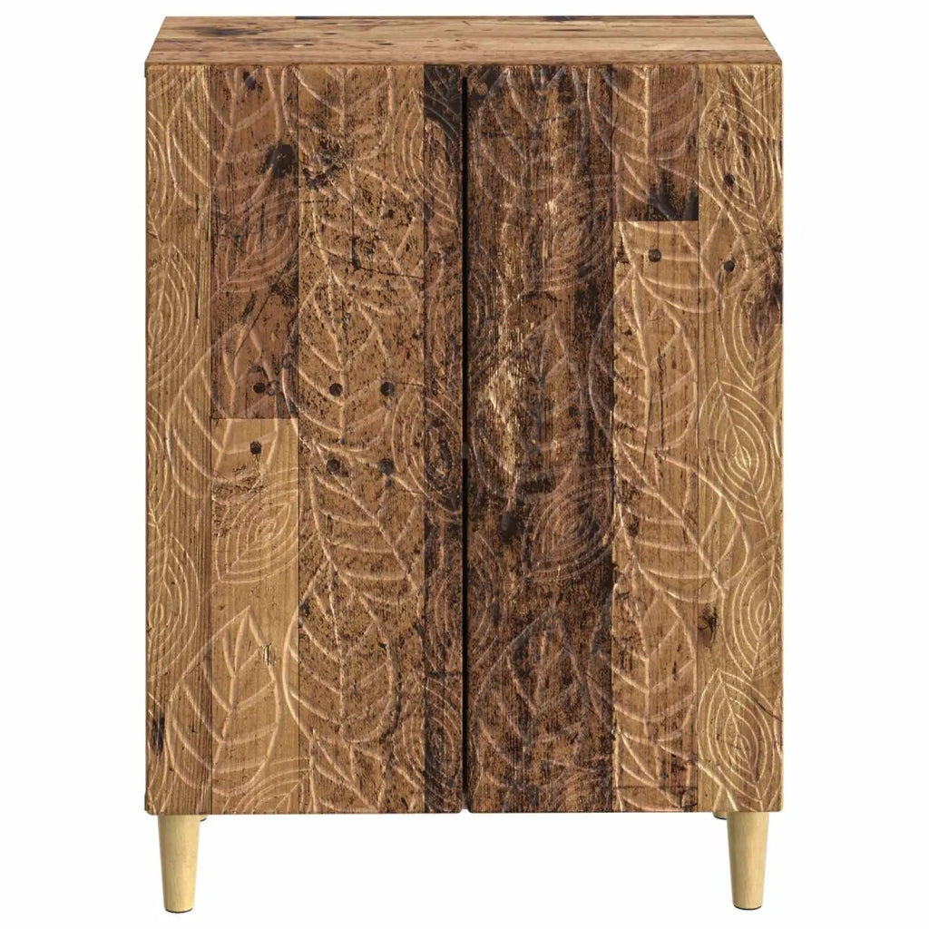 Mobiletto da Bagno DELFT Legno antico 59,5 x 31 x 80 cm 897063