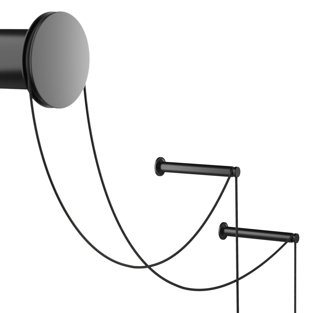 Maytoni applique moderna Sintesi 2 luci LED integrato cromo metallo vetro