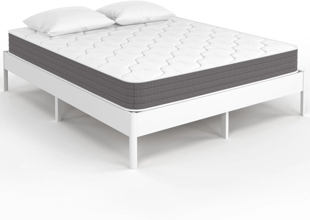 Materasso 140x190 cm Materasso Ibrido a Molle con Memory Foam LYANA Spessore 20 cm