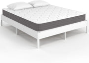 Materasso 140x190 cm Materasso Ibrido a Molle con Memory Foam LYANA Spessore 20 cm