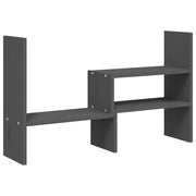 Supporto per monitor grigio (39-72 pollici) x 17 x 43 cm in legno massello di pino 02_0004467