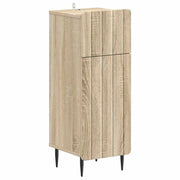 Mobiletto da Bagno ZWOLLE Rovere Sonoma 30 x 31 x 79,5 cm 896387