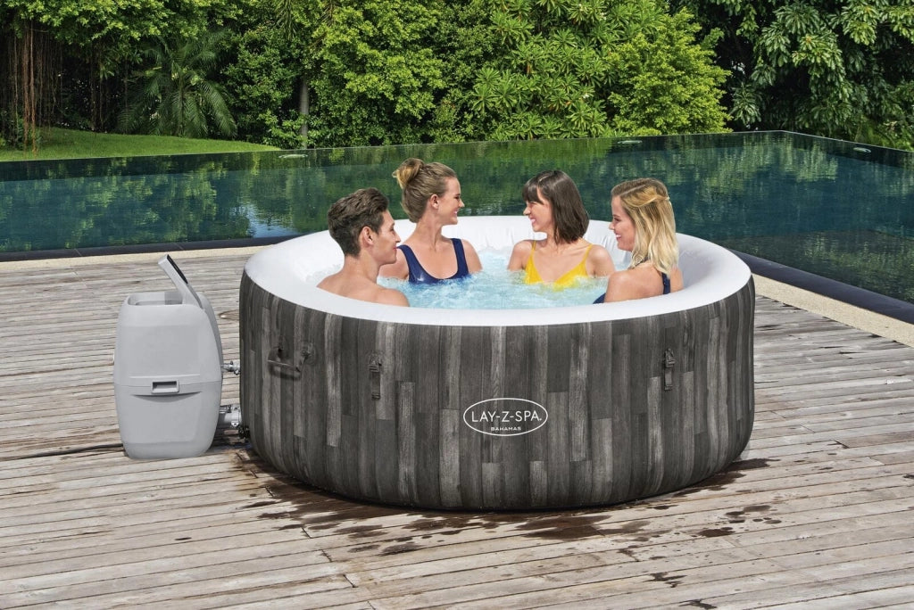 Bestway 60005 vasca idromassaggio e spa 669 L 4 persona(e) Rotondo Multicolore, Bianco