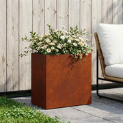 Vaso da giardino Ruggine 50 x 30 x 40 cm Acciaio Corten 8005524