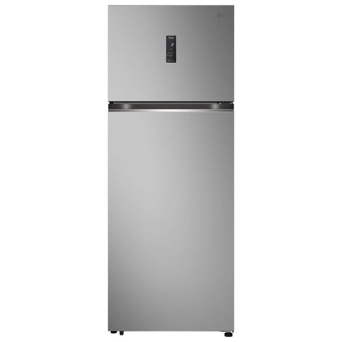 LG GTBV44PYBKD Frigorifero doppia porta 70cm, Classe E, 461L, Door & Linear Cooling, Argento