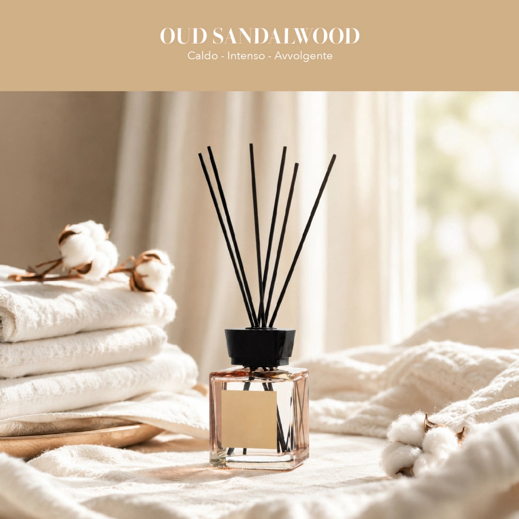 Set 2 Pezzi Diffusori Ambiente con Bastoncini Profumatori Casa 2 Fragranze 200 ml o 500 ml  200 ml